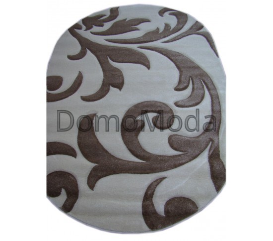 Синтетичний килим Lambada 451 brown-white - Висока якість за найкращою ціною в Україні